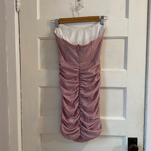 NWT Dressmezee Serena Lurex Corset Mini Dress, Size L - Picture 17 of 17